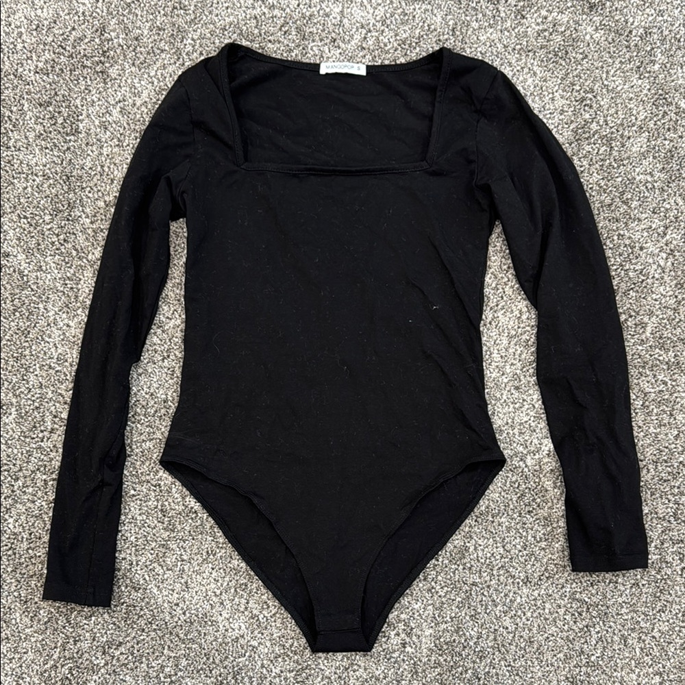 Mangopop Long Sleeve Bodysuit ~ Women's Size Small